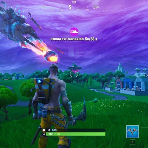 Fortnite: Ένας αστεροειδής εξαφάνισε τα πάντα