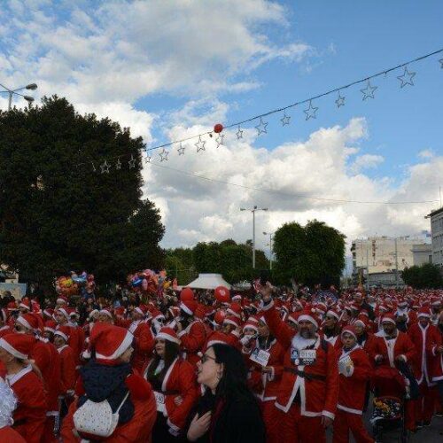 Χριστούγεννα: Χαμος στο Santa Run στα Χανιά