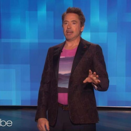 Robert Downey Jr: Αντικατέστησε την Ellen στην εκπομπή της