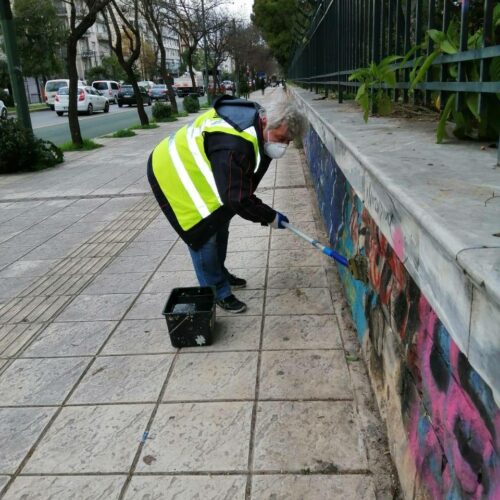 Δήμος Αθηναίων: Μεγάλη αντιγκράφιτι επιχείρηση