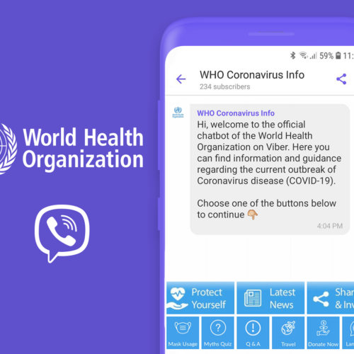 Κορονοϊός: Η συνεργασία του ΠΟΥ με το Viber
