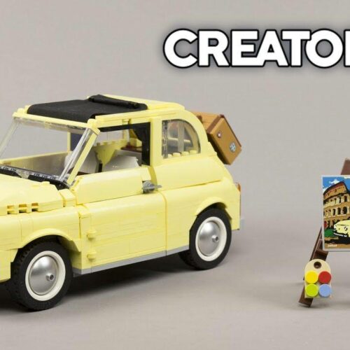 Βίντεο: Το «πεντακοσαράκι» της FIAT από κυβάκια lego