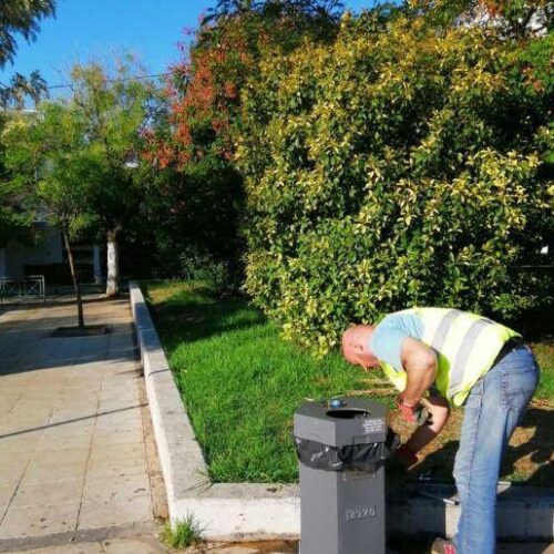 Δήμος Αθηναίων: Περισσότερα από 5.300 καινούργια δοχεία απορριμμάτων σε όλη την πόλη