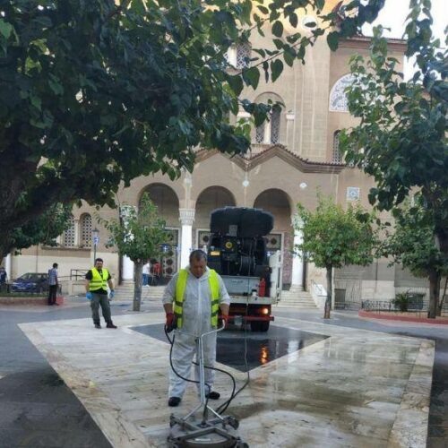 Δήμος Αθηναίων: Κυριακή καθαριότητας-απολύμανσης στον Άγιο Παντελεήμονα