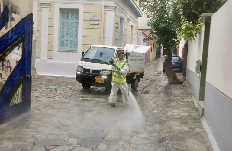 Μεταξουργείο: Καθαριότητα στους δρόμους