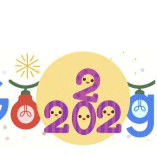 Παραμονή Πρωτοχρονιάς 2022 : Το google doodle