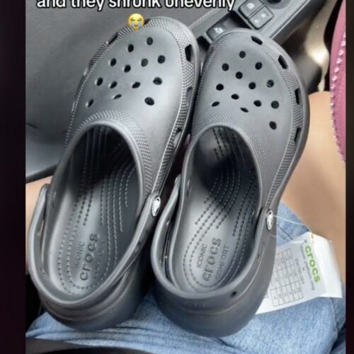 Crocs: Τι έπαθε κοπέλα που τα άφησε στο αυτοκίνητο της (vid)