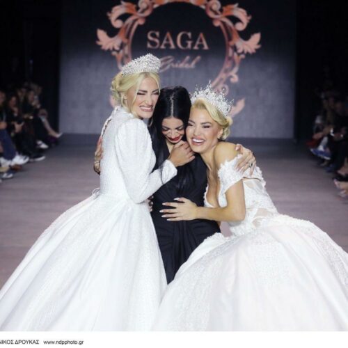 Δήμητρα Αλεξανδράκη: Το fashion show τoυ brand “Saga Bridal”